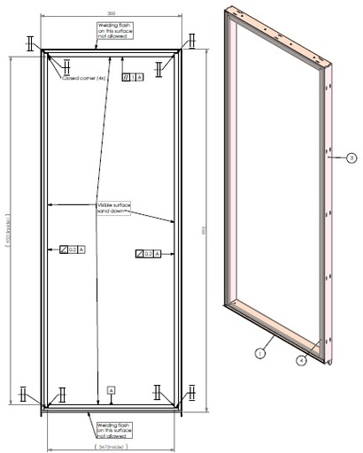 [338814] Hidden Door complète Vertb M noire (depuis 10-5-2021)