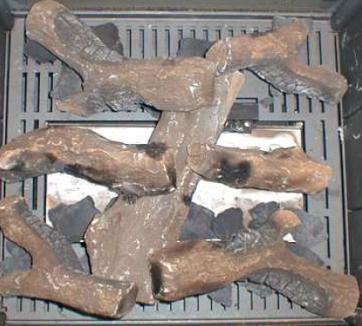 [321633] Jeu ceramiques de set bois- 7 pcs