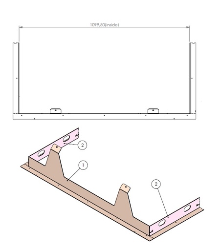 [338720] Support métallique Viewbell M-4 noir (depuis 10-5-2021)
