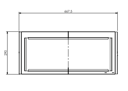 [340962] Grille brûleur  Premium Fire noir