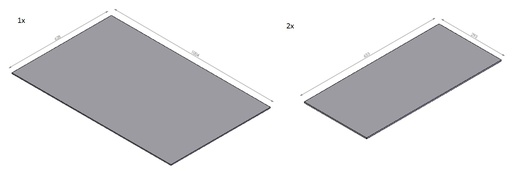 [331731] Miroir céramique noir - set York Large