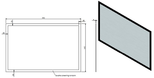 [331294] Vitre HD York Large 982x648mm
