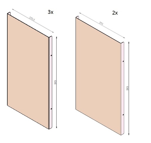 [338998] Lamelle set York Small noire (depuis 10-5-2021)